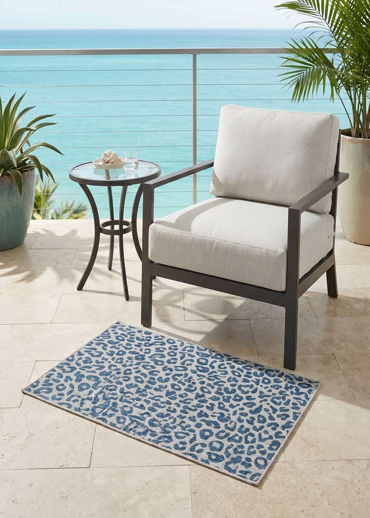 2' x 3' 1 Easy-Clean Safari Indoor / Outdoor Rug