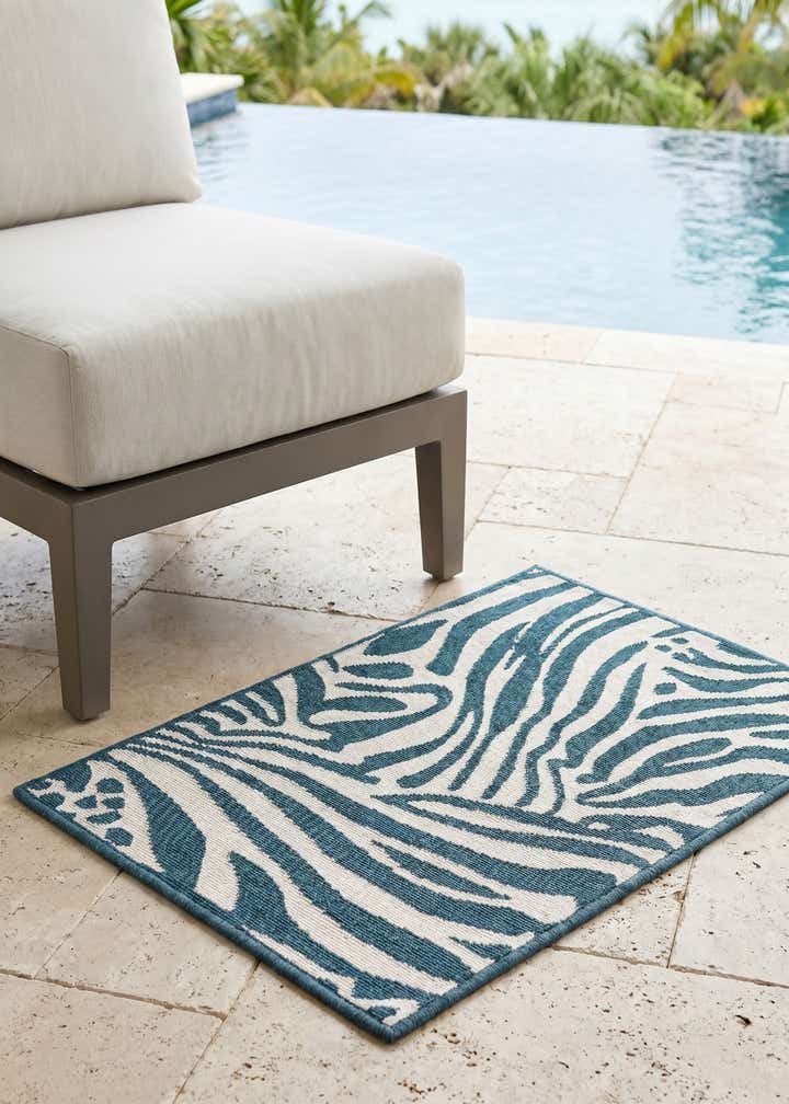 2' x 3' Easy-Clean Safari Indoor / Outdoor Rug