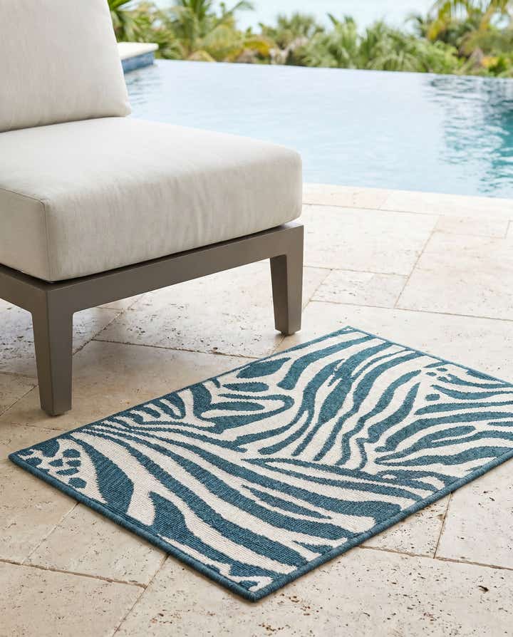 2' x 3' Easy-Clean Safari Indoor / Outdoor Rug