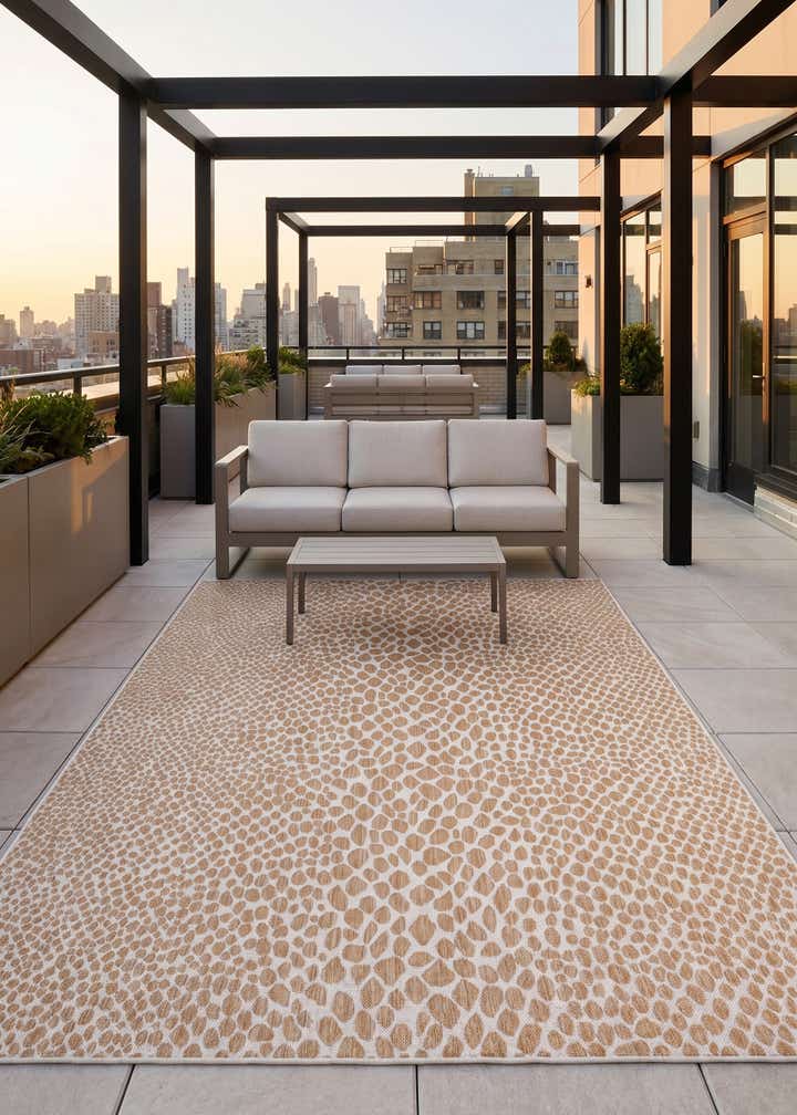 7' 10 x 10' Easy-Clean Jill Zarin Cape Town Indoor / Outdoor Rug