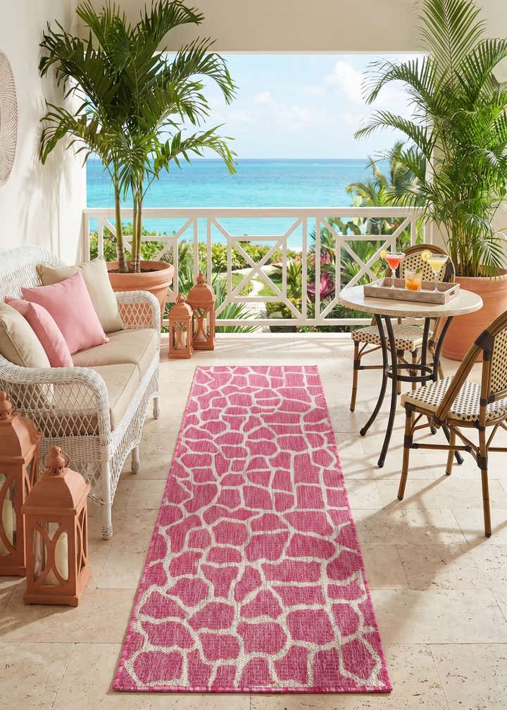2' x 6' Easy-Clean Safari Indoor / Outdoor Runner Rug
