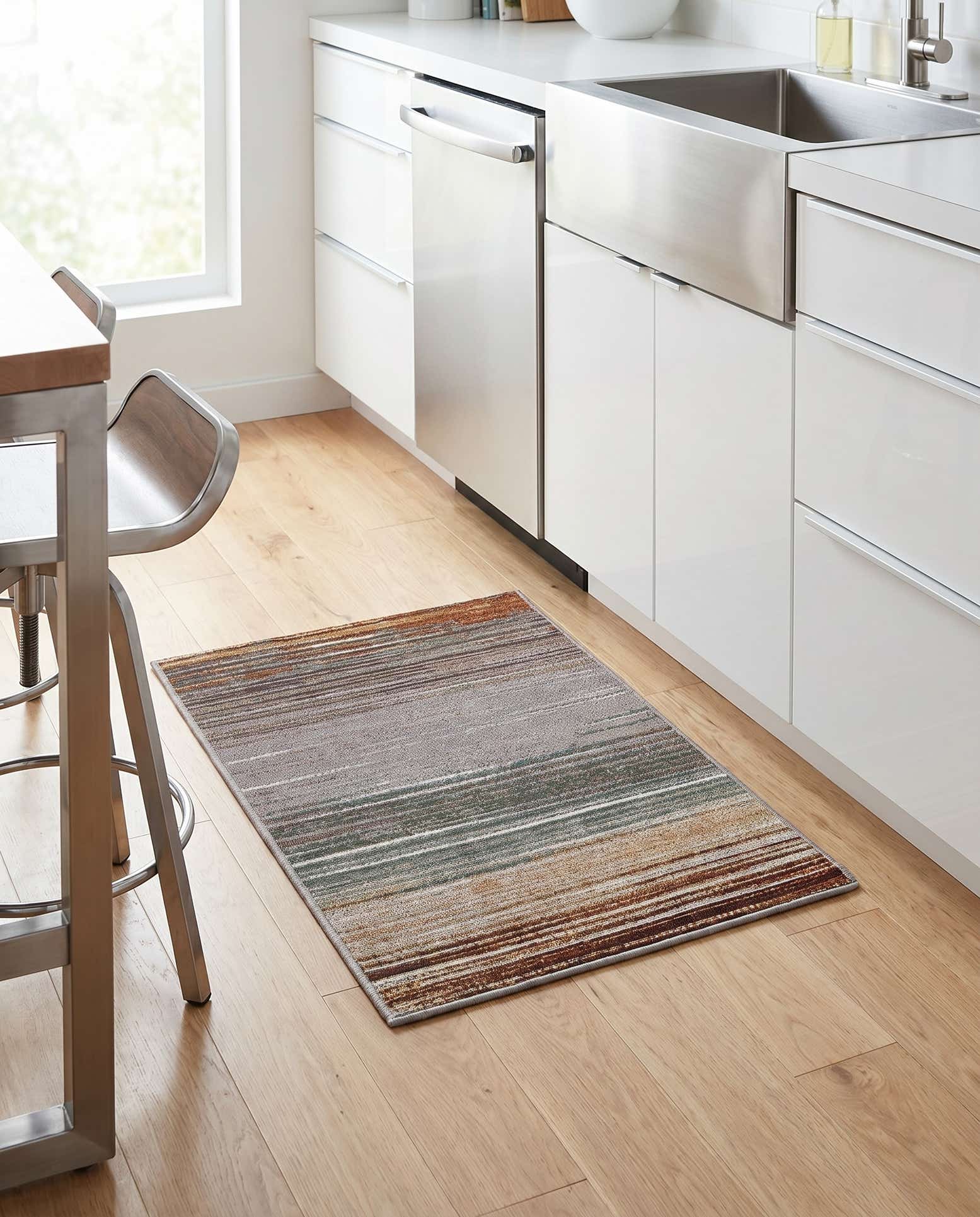 2' x 3' Easy-Clean Modern Indoor / Outdoor Rug