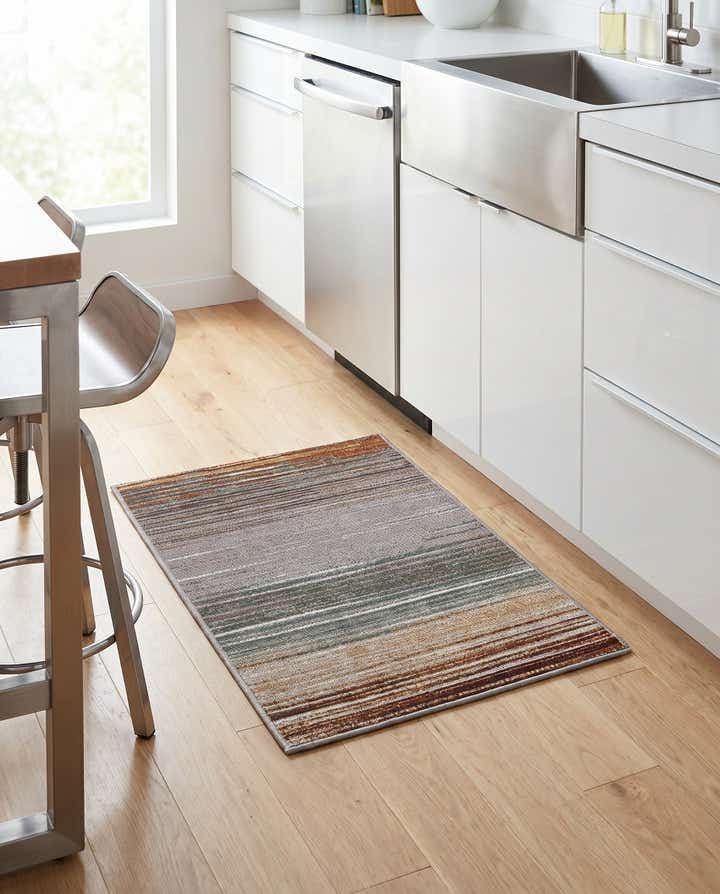2' x 3' Easy-Clean Modern Indoor / Outdoor Rug