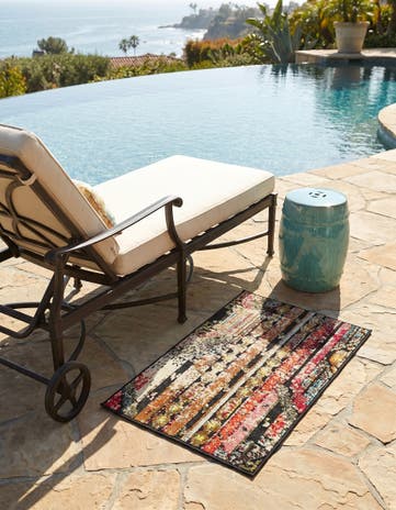 2' x 3' Easy-Clean Casablanca Indoor / Outdoor Rug
