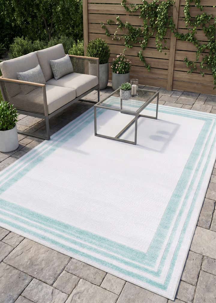 5' 3 x 8' Easy-Clean Aruba Indoor / Outdoor Rug