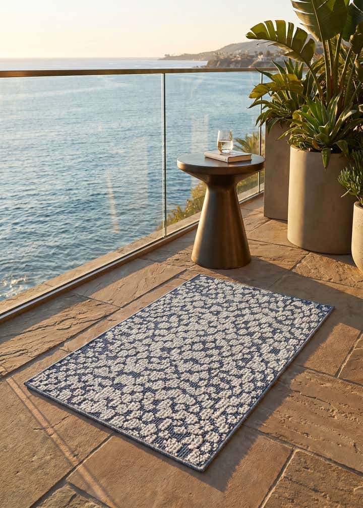 2' x 3' 1 Easy-Clean Safari Indoor / Outdoor Rug