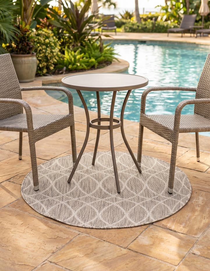 3' x 3' Easy-Clean Lattice Indoor / Outdoo...