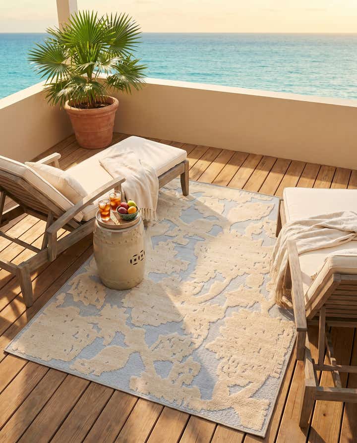 4' x 6' Easy-Clean Aruba Indoor / Outdoor Rug
