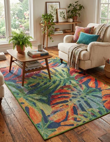 Easy-Clean Baja Indoor / Outdoor Rug