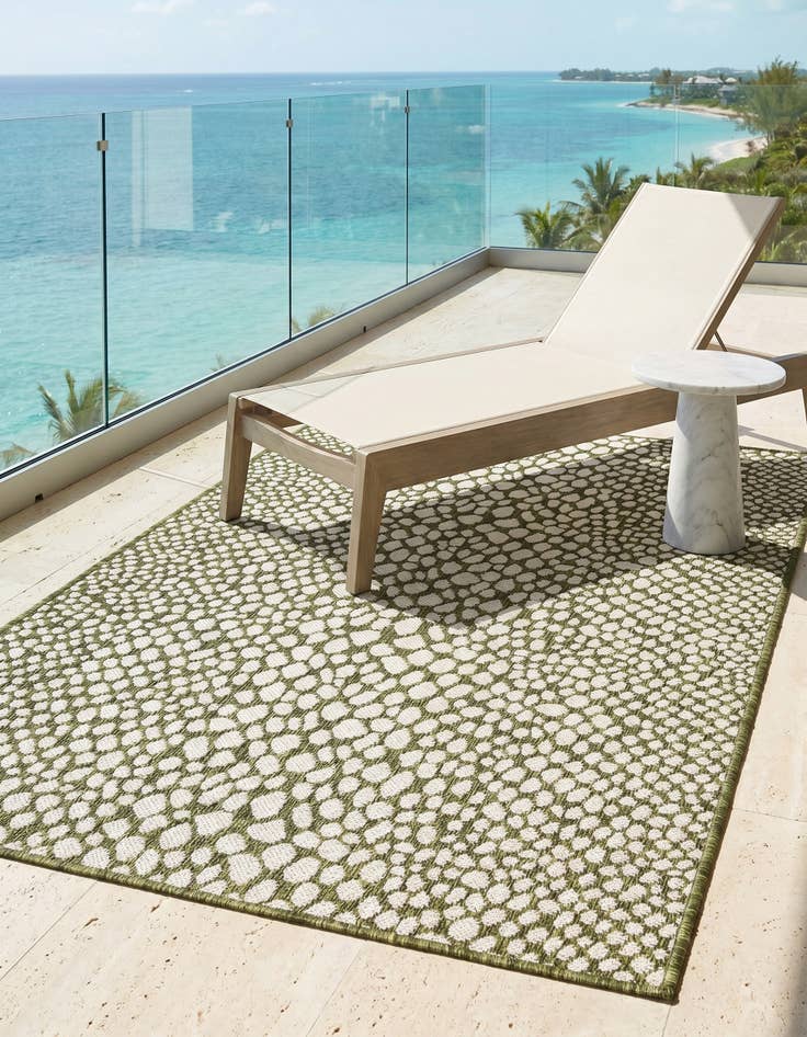 Detail image of 3' x 5' 3 Easy-Clean Jill Zarin Cape Town Indoor / Outdoor Rug