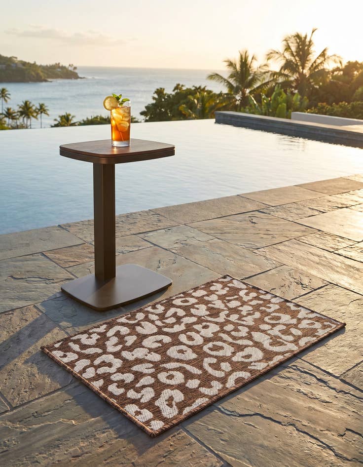 Detail image of 2' x 3' Easy-Clean Safari Indoor / Outdoor Rug