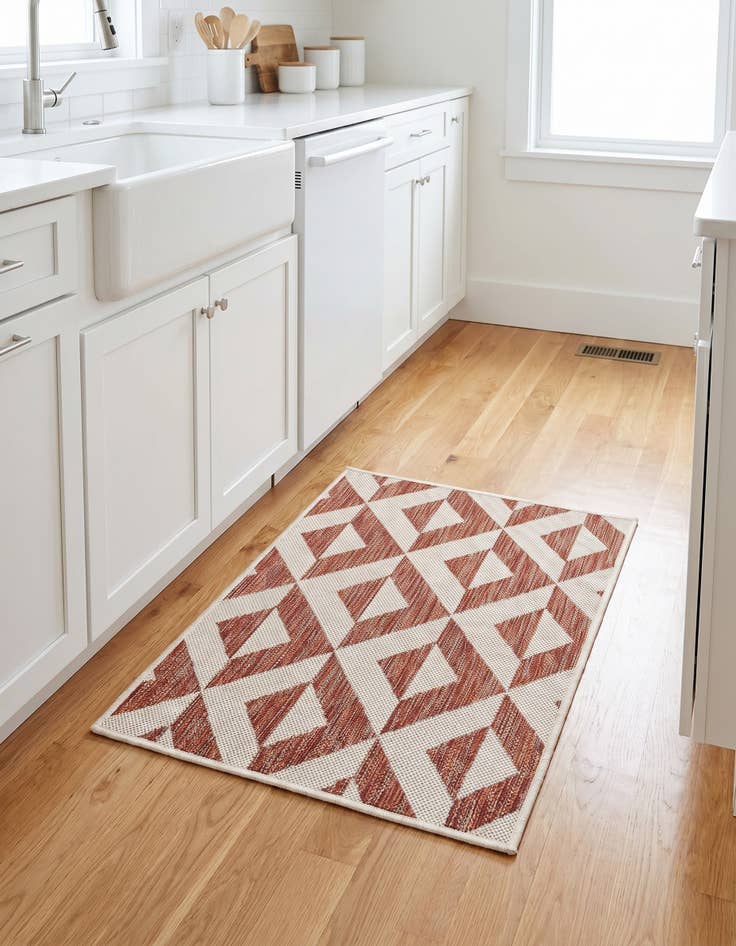 Detail image of 2' x 3' Easy-Clean Jill Zarin Napa Indoor / Outdoor Rug