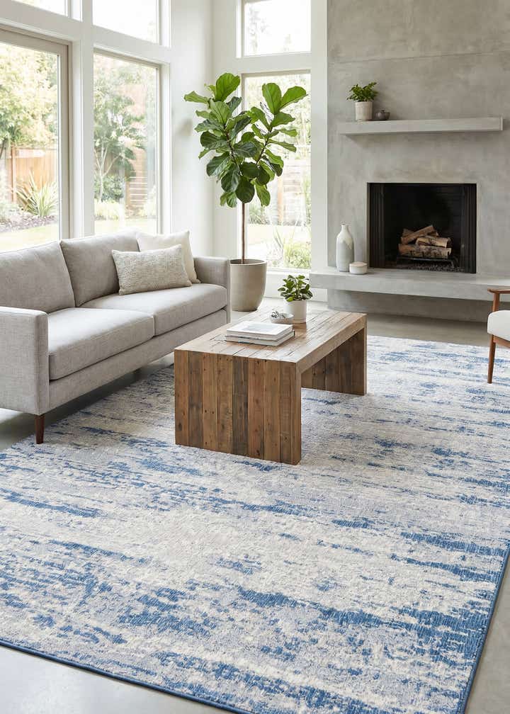 10' x 14' Easy-Clean Modern Indoor / Outdoor Rug
