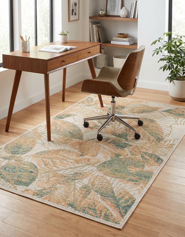 Detail image of 5' 3 x 7' 7 Easy-Clean Baja Indoor / Outdoor Rug