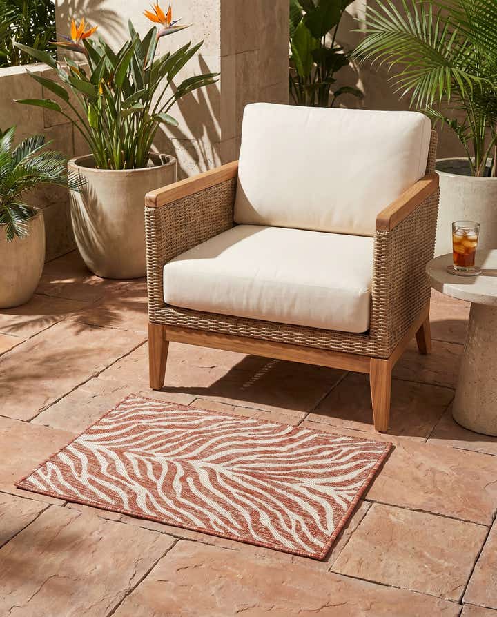 2' x 3' Easy-Clean Safari Indoor / Outdoor Rug