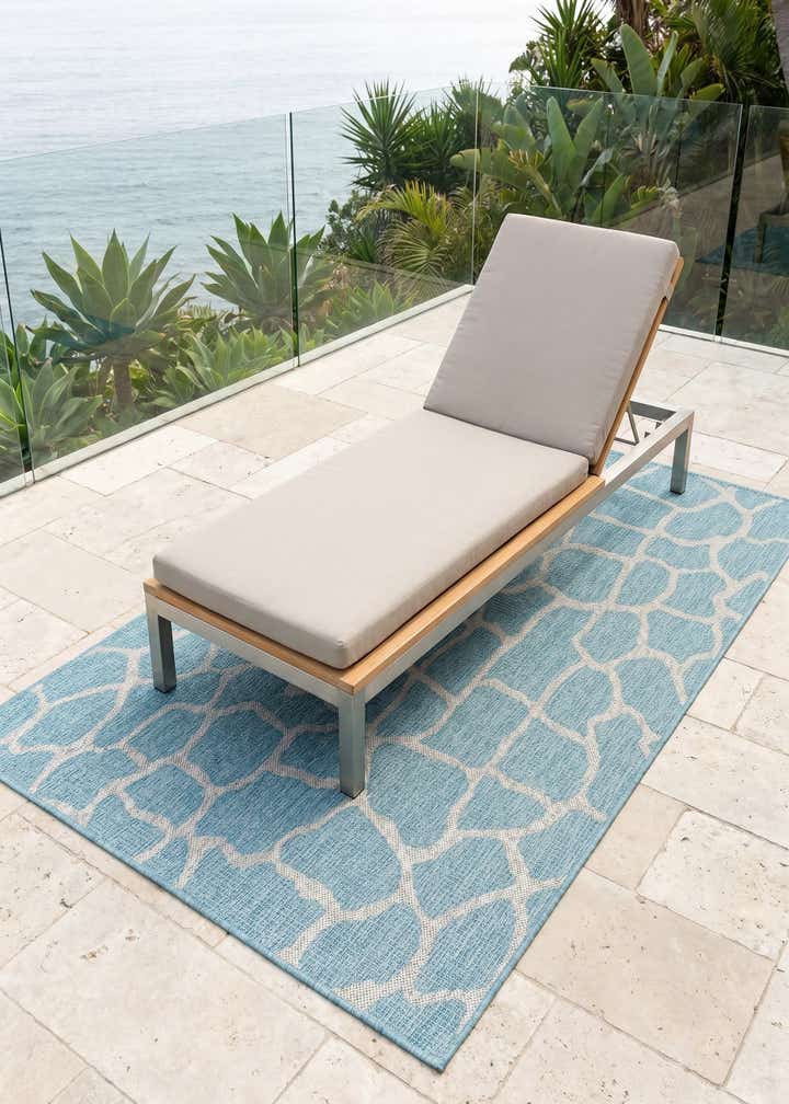 4' x 6' Easy-Clean Safari Indoor / Outdoor Rug