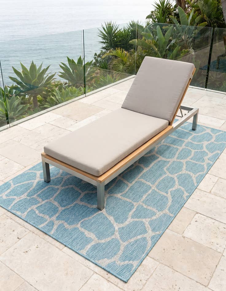 Detail image of 4' x 6' Easy-Clean Safari Indoor / Outdoor Rug