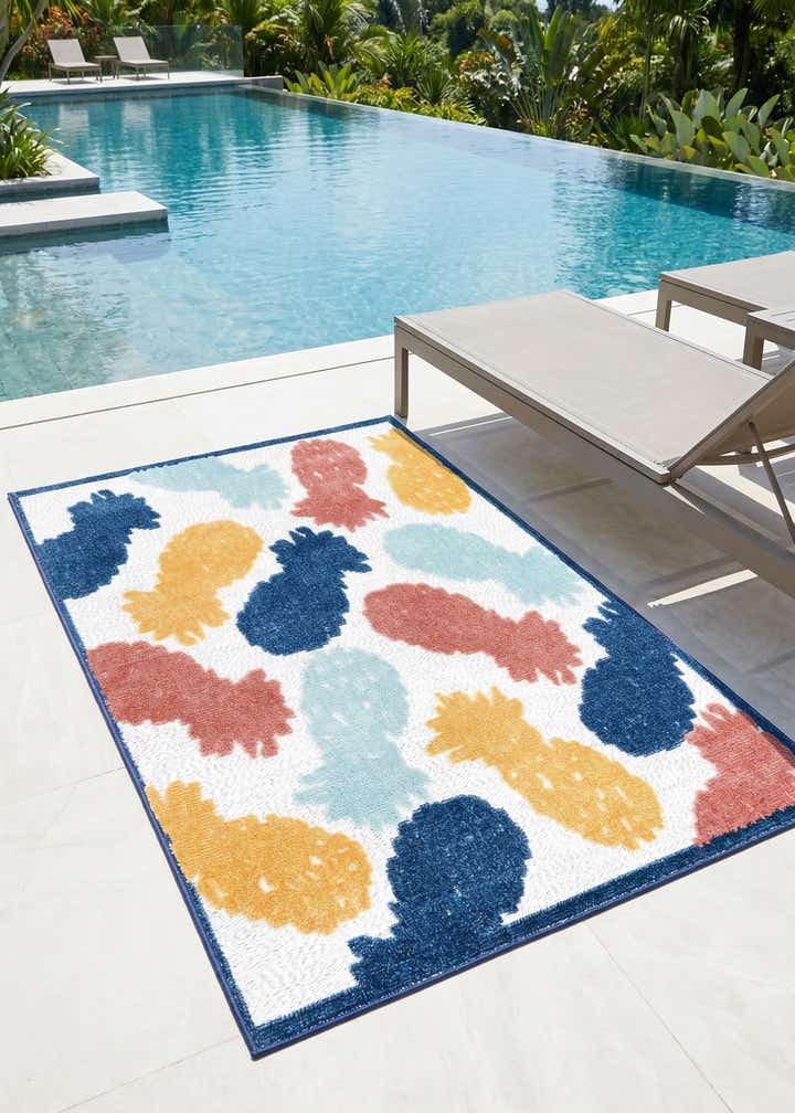 4' x 6' Easy-Clean Belize Indoor / Outdoor Rug
