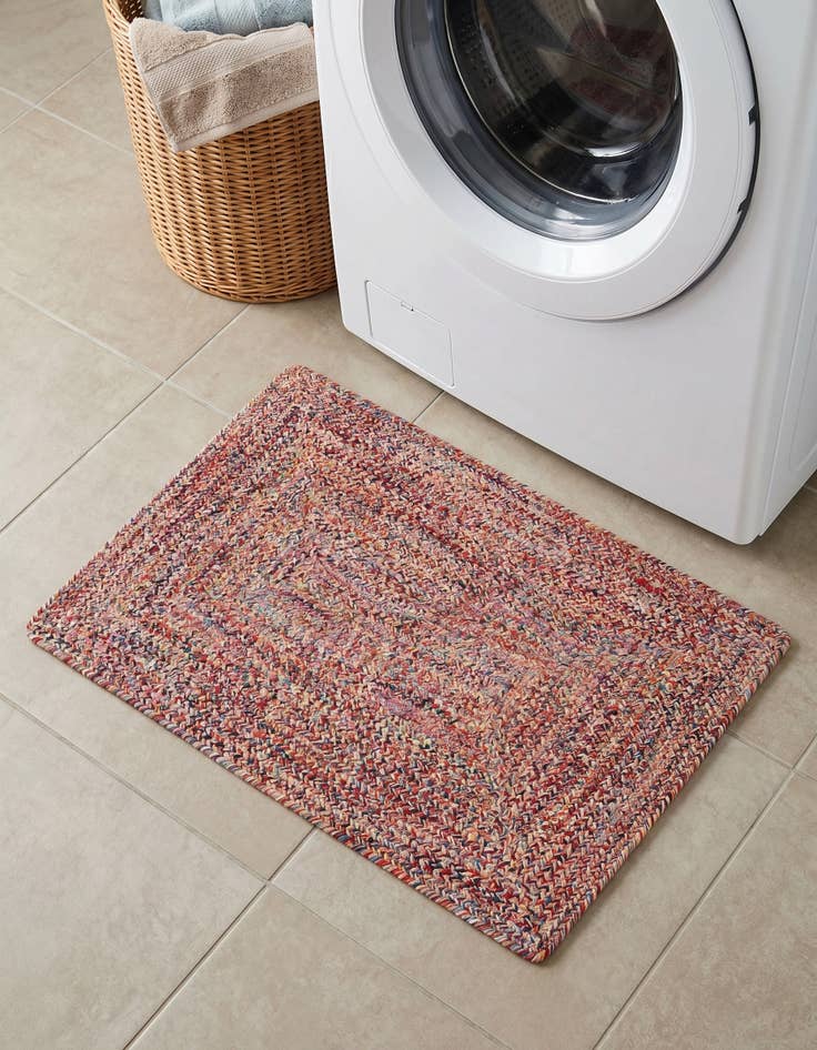 Detail image of 2' 2 x 3' 1 Easy-Clean Eco Verse Washable Indoor / Outdoor Rug