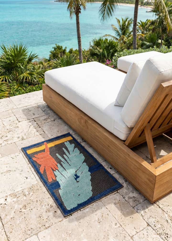 2' x 3' Easy-Clean Belize Indoor / Outdoor Rug