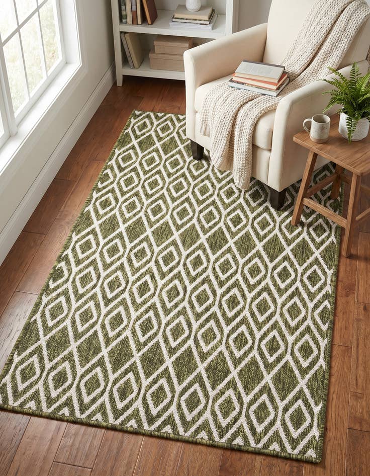 Detail image of 3' x 5' 3 Easy-Clean Jill Zarin Turks and Caicos Indoor / Outdoor Rug