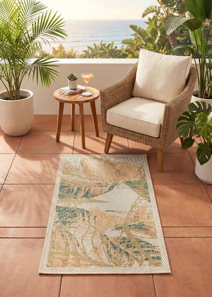 2' x 3' Easy-Clean Baja Indoor / Outdoor Rug