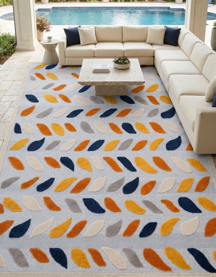 9' x 12' Easy-Clean Aruba Indoor / Outdoor ...