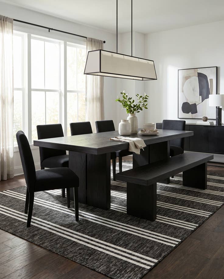 Detail image of 7' 10 x 11' Easy-Clean Jill Zarin Anguilla Indoor / Outdoor Rug