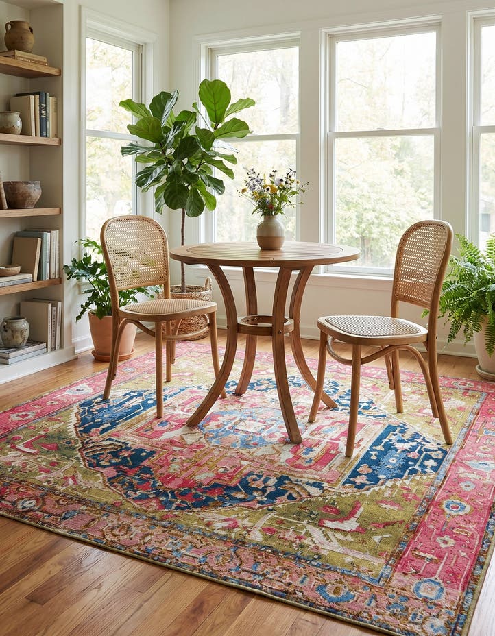 6' x 6' Easy-Clean Traditional Indoor / Ou...