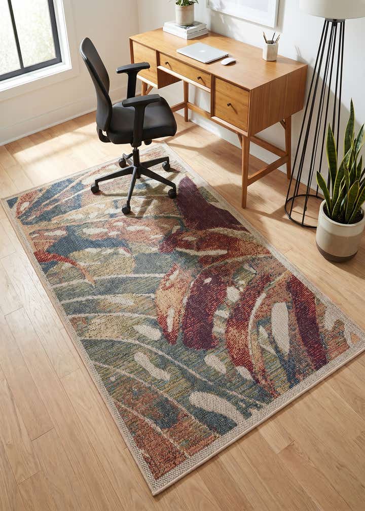 3' 1 x 5' 1 Easy-Clean Baja Indoor / Outdoor Rug