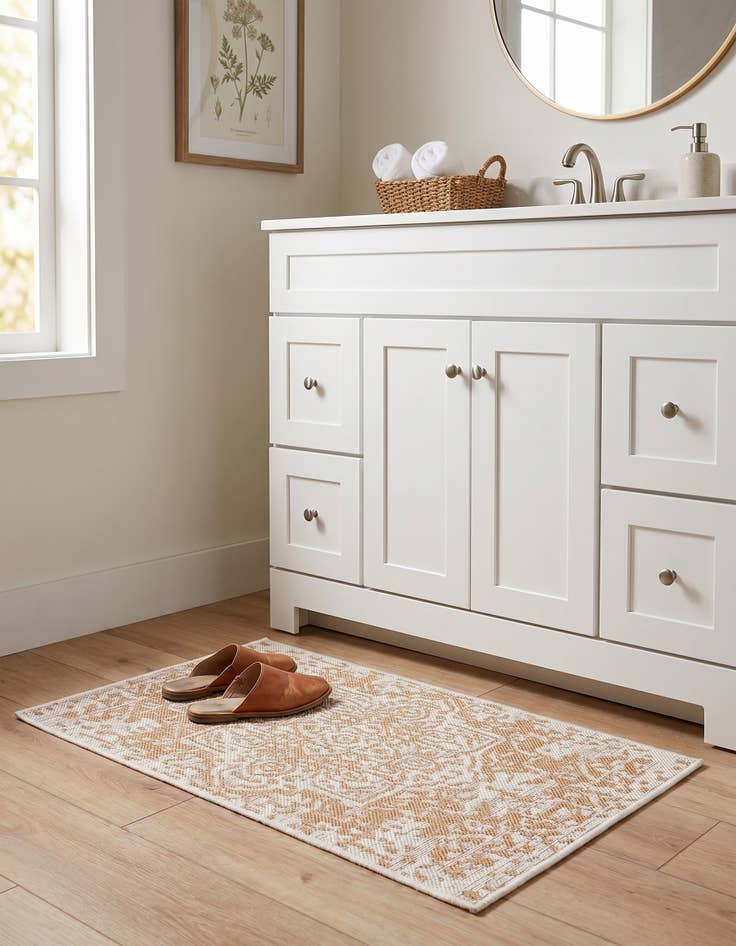 Detail image of 2' x 3' Easy-Clean Jill Zarin Dubai Indoor / Outdoor Rug