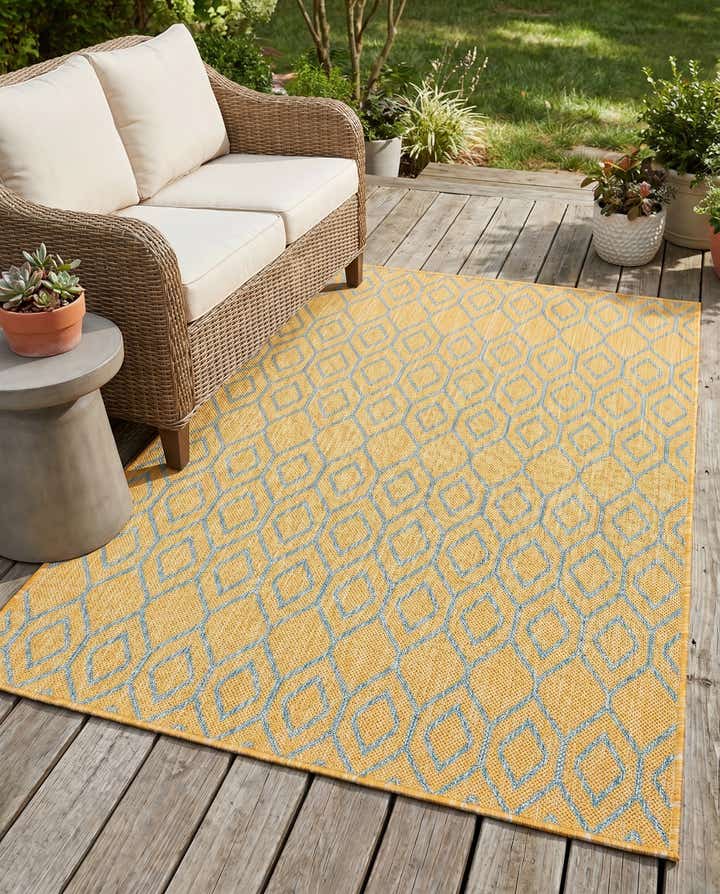 3' x 5' 3 Easy-Clean Jill Zarin Turks and Caicos Indoor / Outdoor Rug