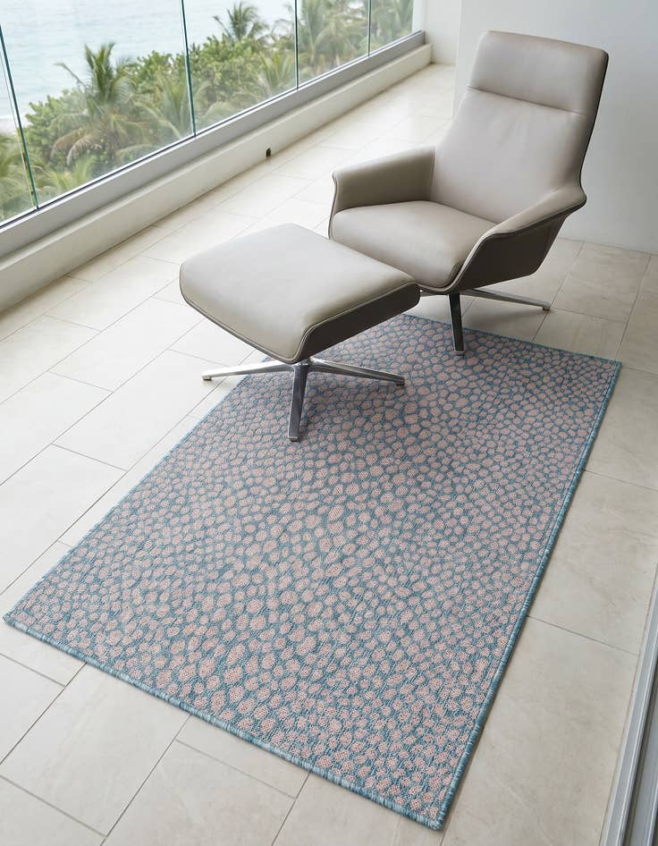 Detail image of 3' x 5' 3 Easy-Clean Jill Zarin Cape Town Indoor / Outdoor Rug