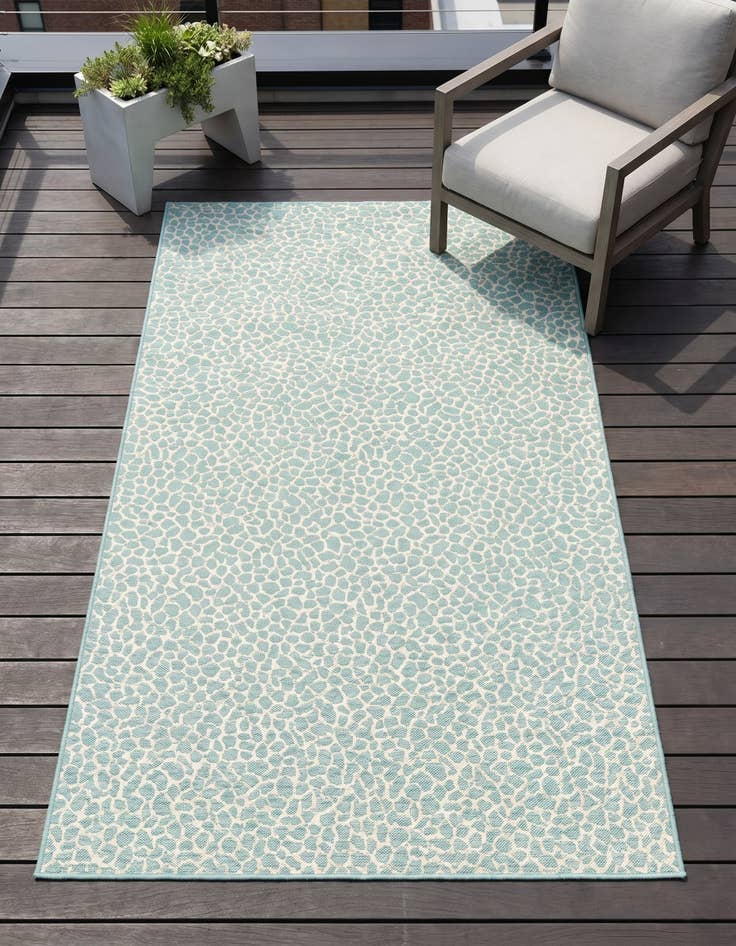 Detail image of 3' x 5' 3 Easy-Clean Jill Zarin Cape Town Indoor / Outdoor Rug