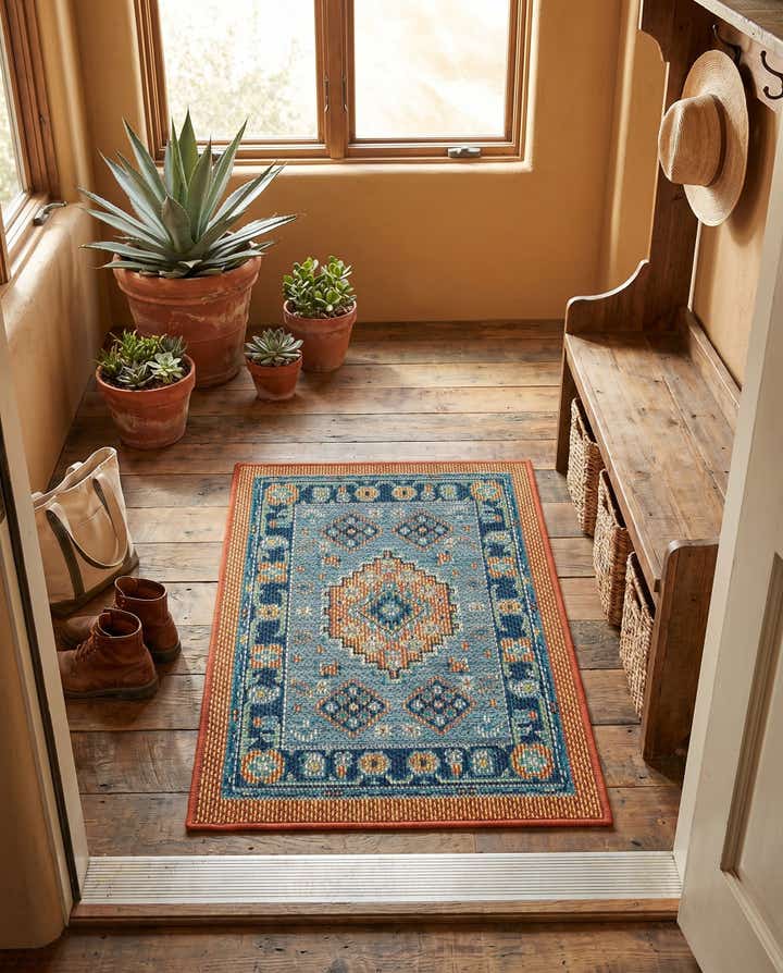 2' x 3' Easy-Clean Baja Indoor / Outdoor Rug