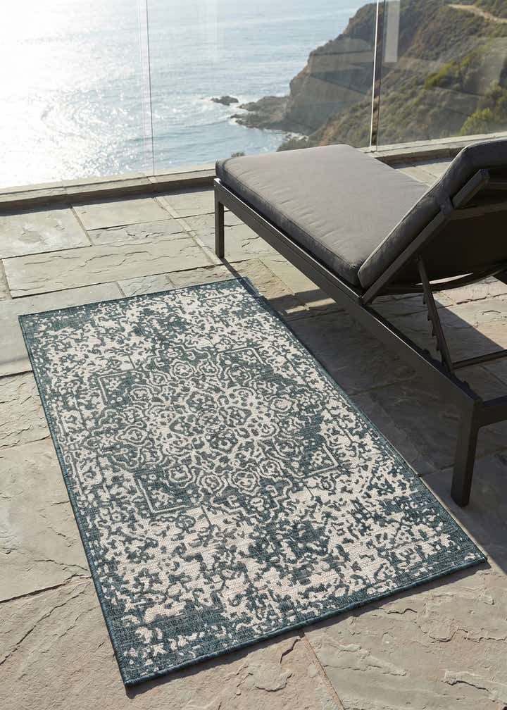 3' x 5' 3 Easy-Clean Jill Zarin Dubai Indoor / Outdoor Rug
