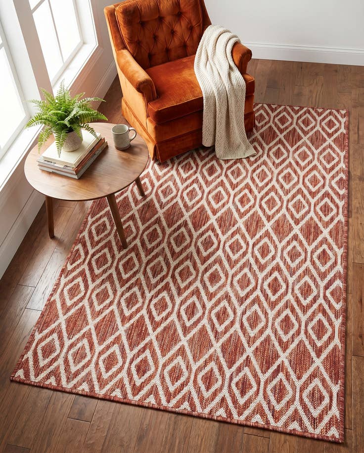 Detail image of 3' x 5' 3 Easy-Clean Jill Zarin Turks and Caicos Indoor / Outdoor Rug