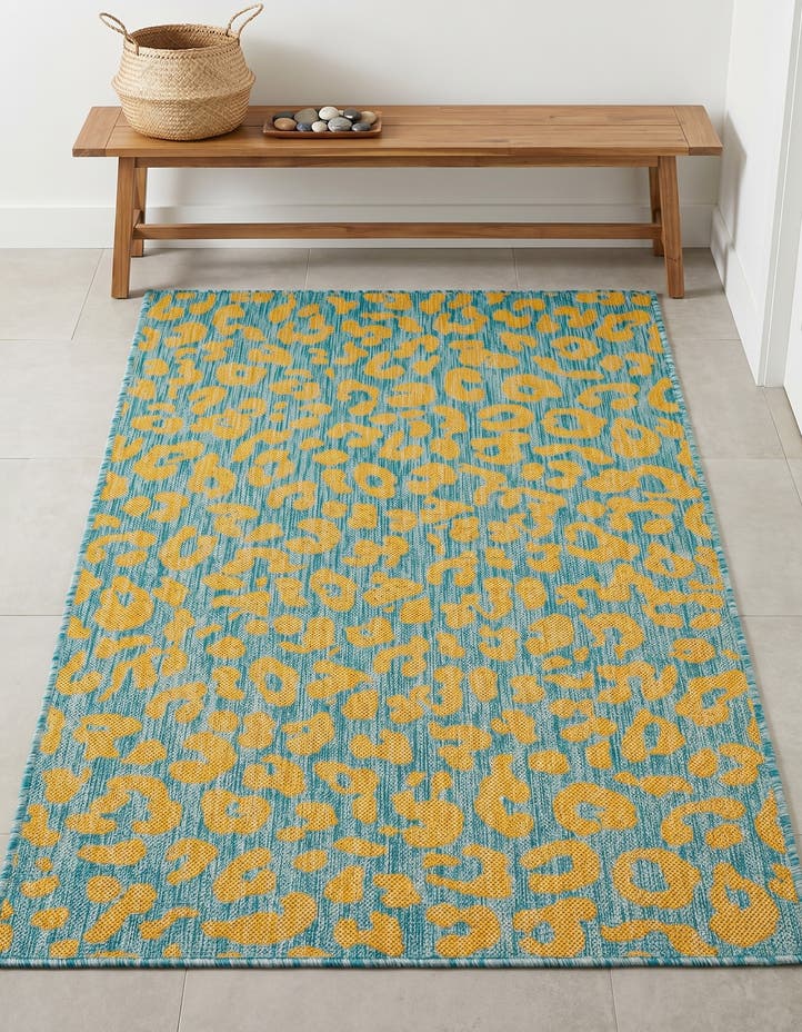 3' x 5' 3 Easy-Clean Safari Indoor / Outdoor...