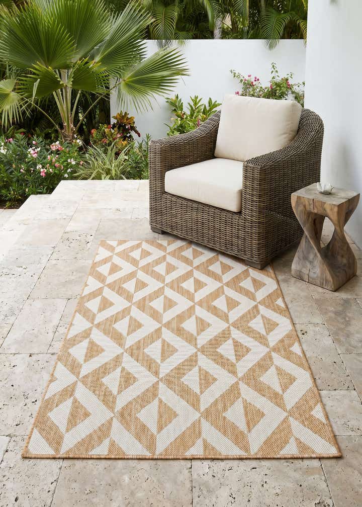 3' x 5' 3 Easy-Clean Jill Zarin Napa Indoor / Outdoor Rug