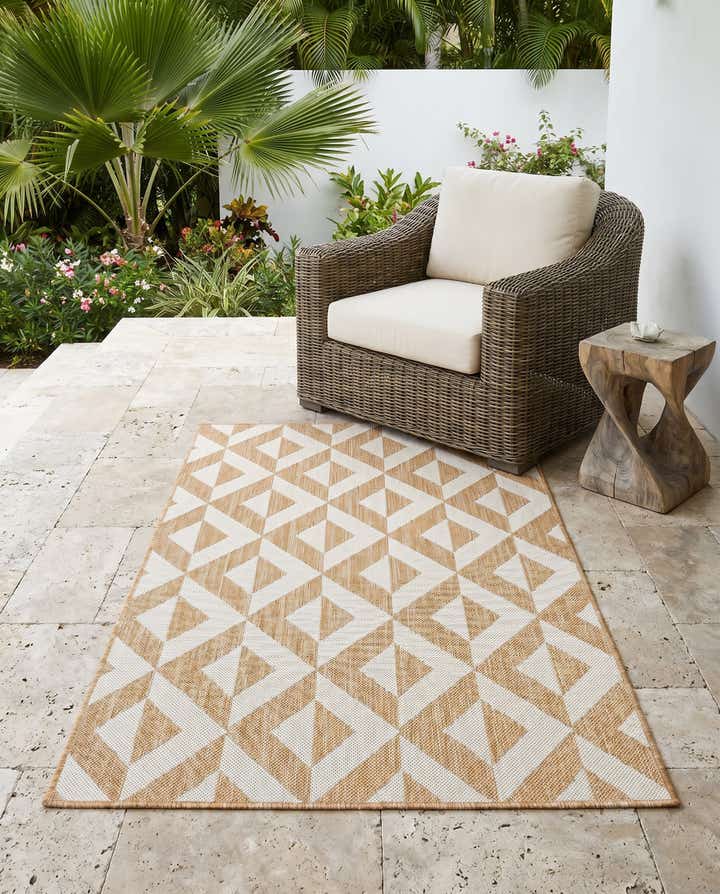 3' x 5' 3 Easy-Clean Jill Zarin Napa Indoor / Outdoor Rug