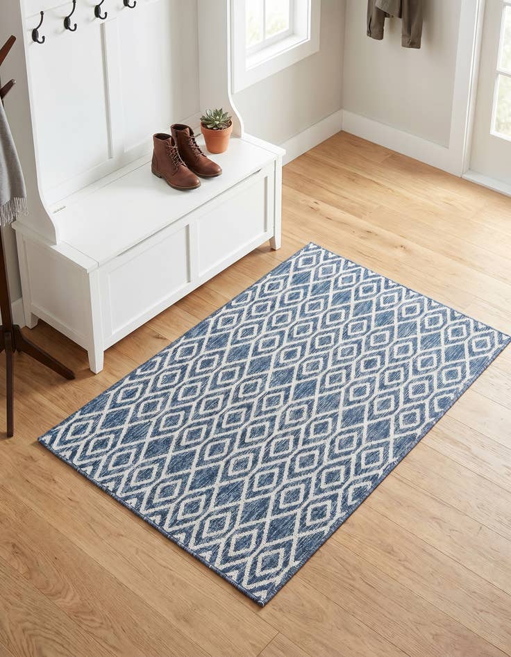 Detail image of 3' x 5' 3 Easy-Clean Jill Zarin Turks and Caicos Indoor / Outdoor Rug