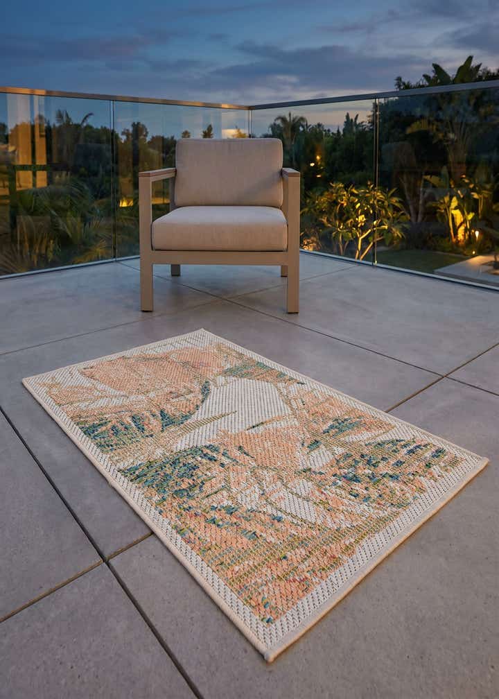 2' x 3' Easy-Clean Baja Indoor / Outdoor Rug