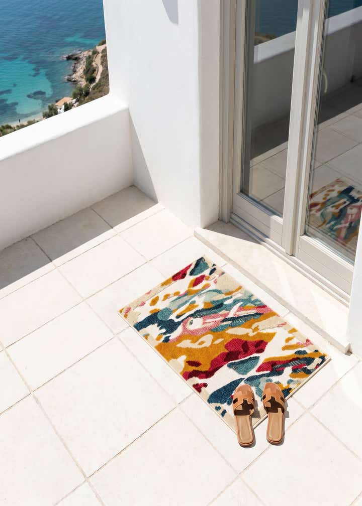 2' x 3' Easy-Clean Casablanca Indoor / Outdoor Rug