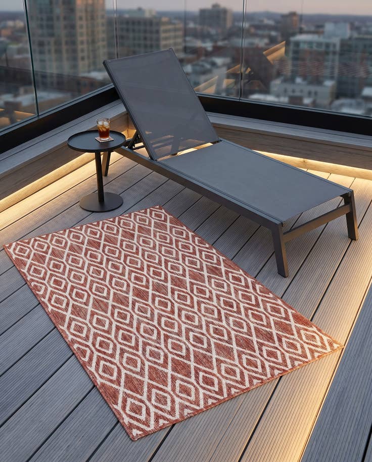 Detail image of 3' x 5' 3 Easy-Clean Jill Zarin Turks and Caicos Indoor / Outdoor Rug