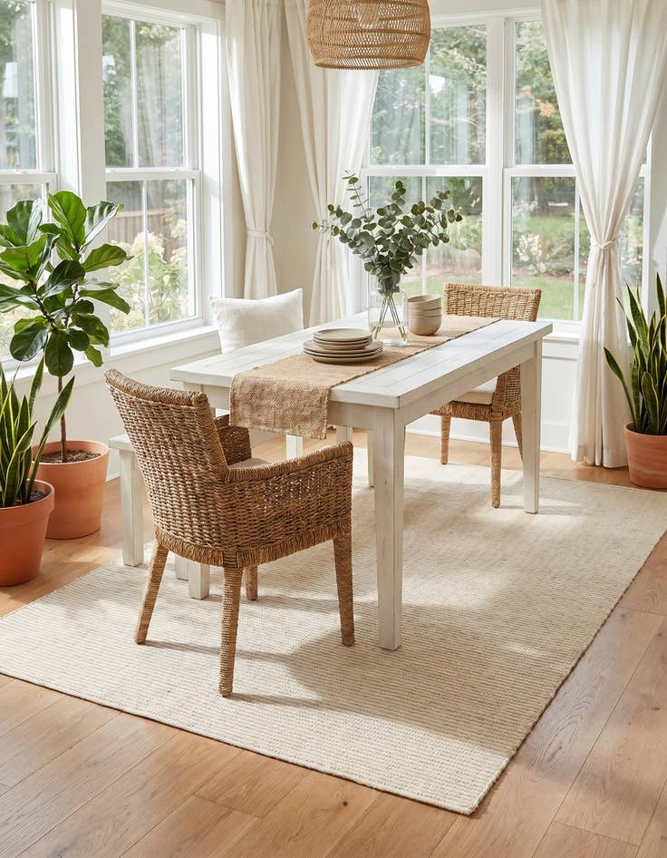 Detail image of 4' 1 x 6' 1 Easy-Clean Jill Zarin Palm Springs Indoor / Outdoor Rug