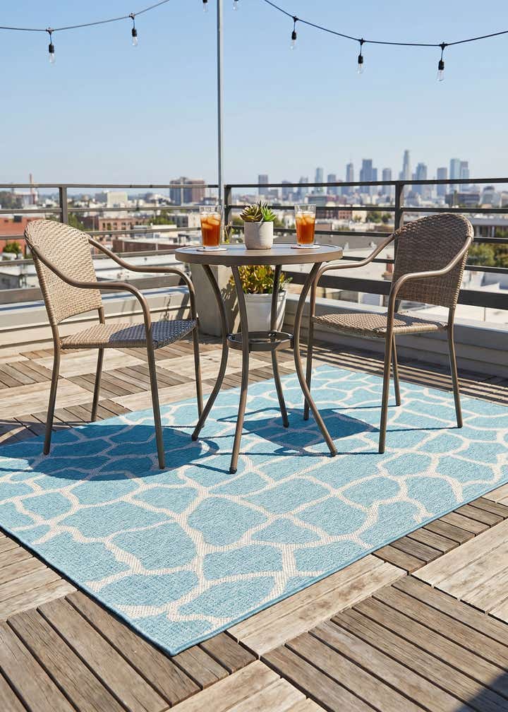 4' x 6' Easy-Clean Safari Indoor / Outdoor Rug