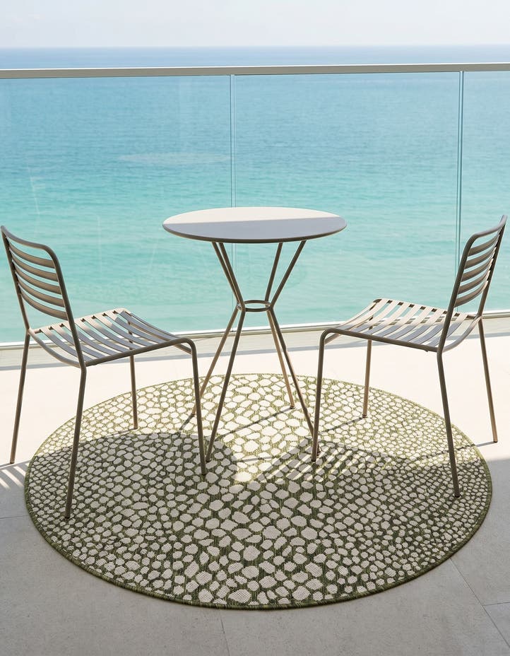 4' x 4' Easy-Clean Jill Zarin Cape Town In...