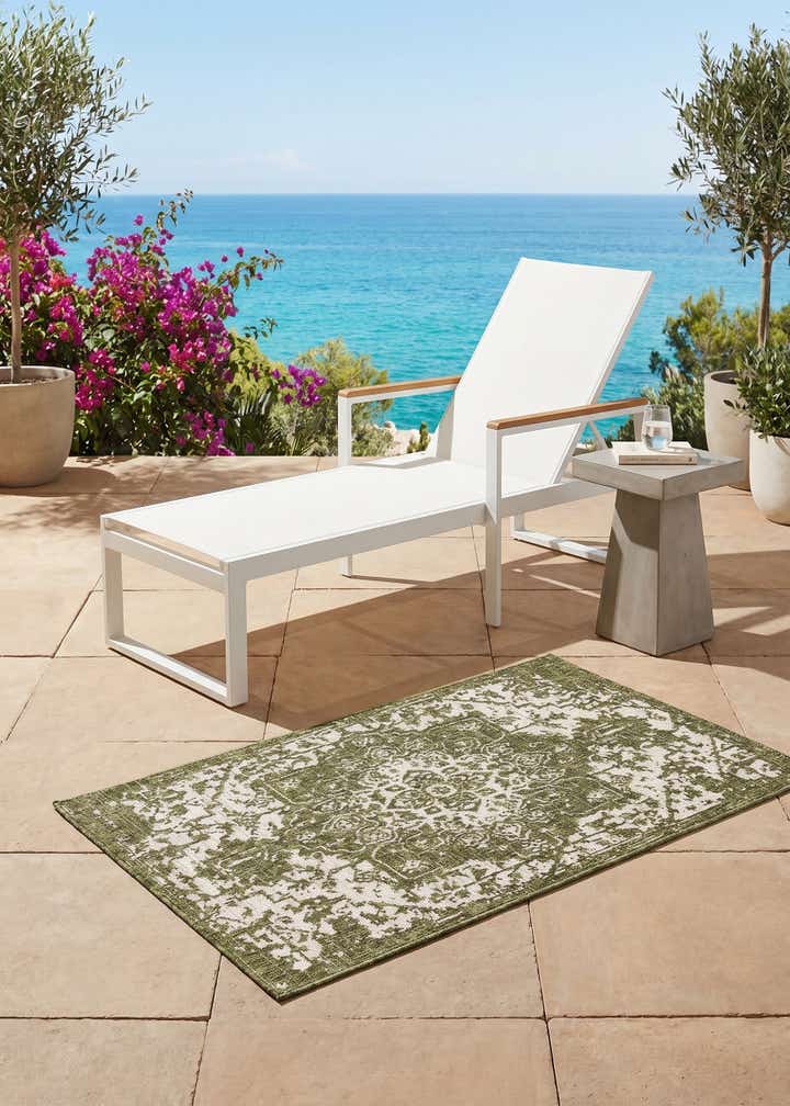 3' x 5' 3 Easy-Clean Jill Zarin Dubai Indoor / Outdoor Rug