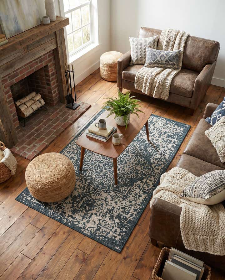 3' x 5' 3 Easy-Clean Jill Zarin Dubai Indoor / Outdoor Rug