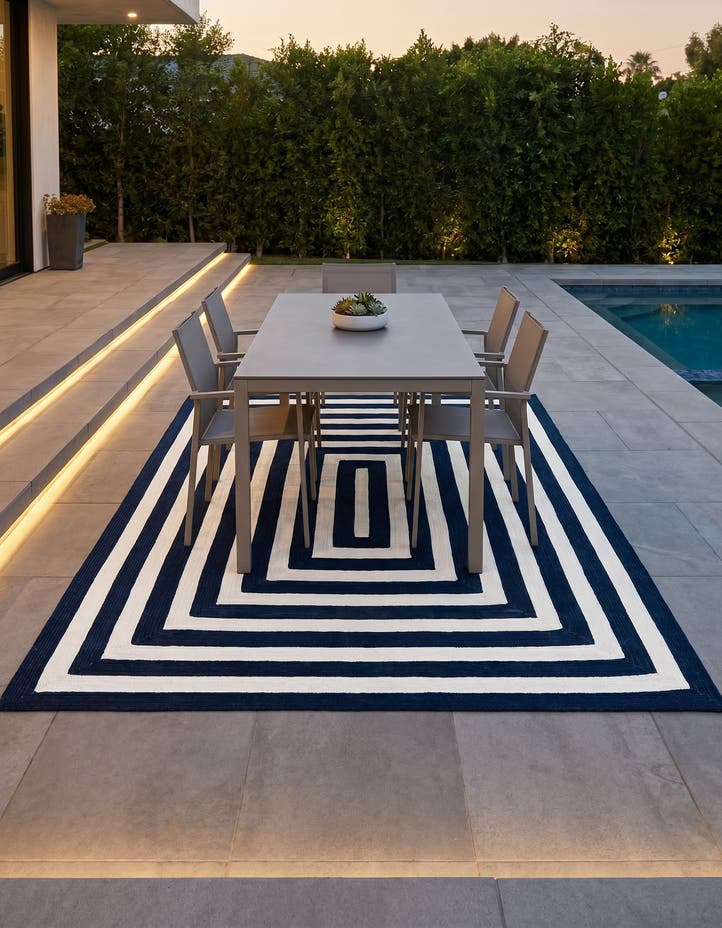 7' 10 x 10' Easy-Clean Eco Verse Washable Indo...